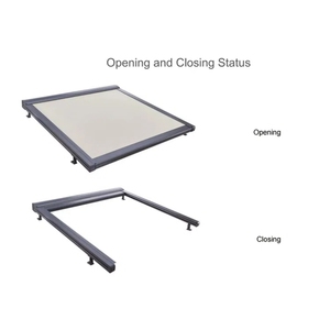 Pergola in Alluminio Personalizzata di Grandi Dimensioni, <span class=keywords><strong>Tettoia</strong></span> Motorizzata Retrattile per Esterni, Copertura per Veranda - Product Image 4
