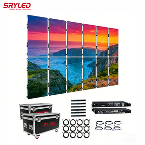 P3.91 P4.81 500x1000mm Turnkey Solution Complete 3x2 Package OEM SDK Outdoor Indoor <strong>Vertical</strong> LED Video Wall Display Screen - Product Image 1