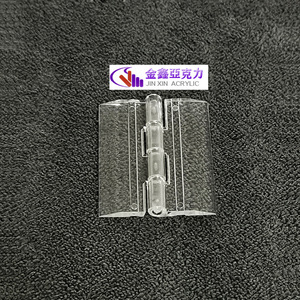 บานพับอะคริลิกใส Jin Xin ขนาด 7 นิ้ว บานพับพลาสติกเสริมแรงสำหรับกล่องโฆษณา - Product Image 4