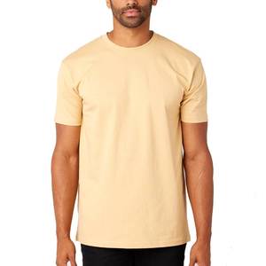 Camiseta de Algodón para Hombre con Lavado Enzimático, Suavidad Ligera, Caída Aireada, Minimalista, Esencial para Verano, Estilo Casual Oversize - Product Image 1