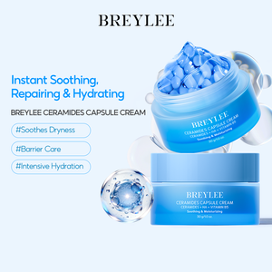 Crema en Cápsulas Reparadora, Reafirmante y Calmante Instantánea con Ceramida BREYLEE - Product Image 1
