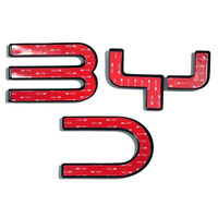 Autocollant décoratif pour emblème de calandre avant, logo ABS, couvercle de logo avant pour BYD SHARK 2025, directement de l'usine