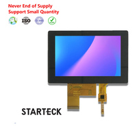 Modul LCD TFT IPS STARTECK 2.4 3.5 4.3 5 7 10.1 Inci dengan Antarmuka MIPI DSI UART, Layar Sentuh Panel Display 3.5 Inci