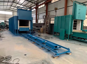 Monte usine <span class=keywords><strong>prix</strong></span> chariot Type résistance électrique four de <span class=keywords><strong>traitement</strong></span> thermique bogie foyer économie <span class=keywords><strong>d</strong></span>'énergie PID contrôle programmable - Product Image 6