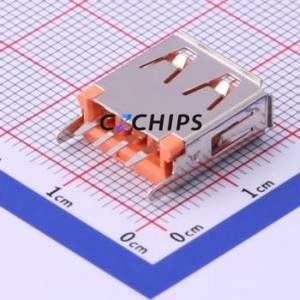 916-262A1113Y30200 USB Connector Through hole Component (THT) Connector Type-A USB 2.0 Female Through Hole - Product Image 2