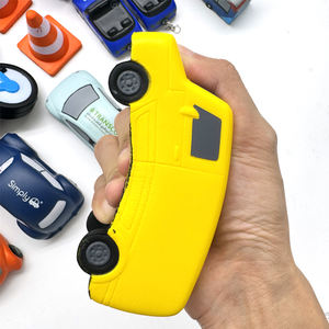 كرة إعلانية ترويجية على شكل شاحنة، كرة سيارة مخصصة بشعار من البولي يوريثان، لعبة ضغط ناعمة بطيئة الارتداد للأطفال - Product Image 2