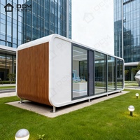 OCM Apple Cain Mini Capsules Maison Capsule Mobile en Acier - Design Mid-Century Modern - Garantie 5 Ans pour Utilisation Extérieure
