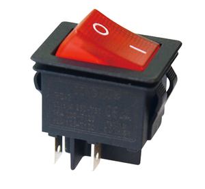 Donghai thương hiệu mô hình Mrs cho đèn bàn hệ thống âm thanh Hàn Lug nhựa kim loại IP40 2P 250VAC 20A Việt Nam đơn cực Rocker chuyển đổi - Product Image 3