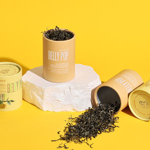 หลอดกระดาษคราฟท์ทรงกลมแบบกำหนดเองหลอดกลมบรรจุภัณฑ์ทรงกระบอกสำหรับกล่องชา - Product Image 6