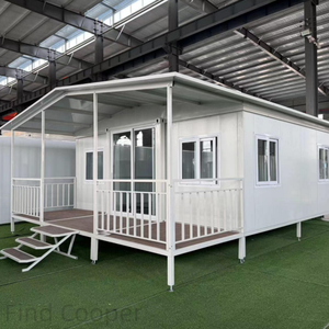Vente Flash : Maison de Camping Populaire Préfabriquée Modulaire Pliable Portable Conteneurisée – Mini-Maison Préfabriquée Villa de Luxe - Product Image 2