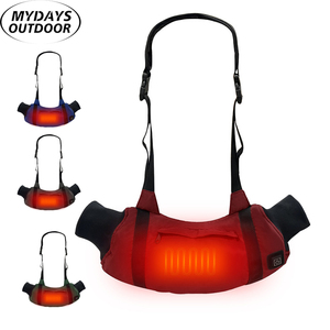 Mydays Túi giữ ấm tay làm nóng điều khiển nhiệt độ nhiều màu ngoài trời cầm tay có thể điều chỉnh dây đeo vai - Product Image 1