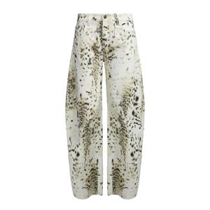 Pantalones vaqueros estilo boyfriend con estampado de leopardo personalizados al por mayor para mujer, cintura baja, pantalones de leopardo de nieve para mujer - Product Image 4