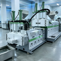 Machine de granulation de plastique PP PE industrielle LVDAO, ligne de recyclage des déchets, granulateur 600 kg/h