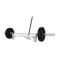 Accessoires de fitness, musculation, barre complète avec poids, plaques de poids en acier, usage commercial, musculation