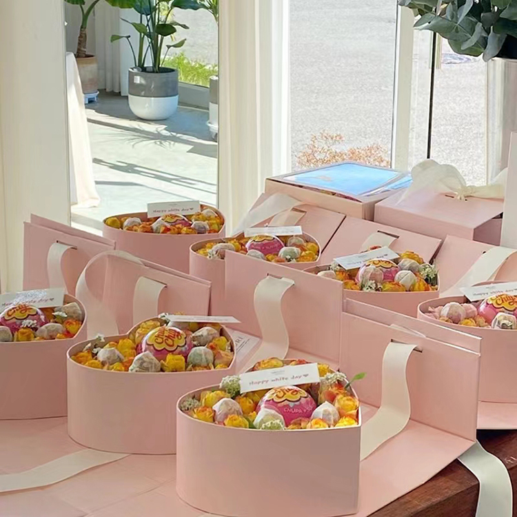 luxury handmade preserved you bouquet box custom size shape ribbon gift rose flower packaging box for flower arrangements