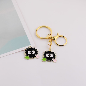 Pendentif en alliage briquette de charbon noir, thème Spirited Away (le film d'animation japonais), breloques pour la décoration de bracelets et colliers DIY - Product Image 3