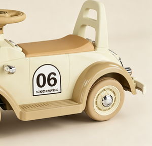 Auto Giocattolo Classica per Bambini con Simulazione di Guida, Stabile a Quattro Ruote, Regalo Fantastico per Bambini da <span class=keywords><strong>1</strong></span> a 4 Anni, Gioco per Interni ed Esterni - Product Image 3