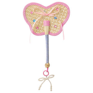 Ventilateur <span class=keywords><strong>de</strong></span> quenouille coloré tissé à la main <span class=keywords><strong>feuille</strong></span> <span class=keywords><strong>de</strong></span> <span class=keywords><strong>bananier</strong></span> accessoires Photo ventilateur portable à l'ancienne pour pendentif objets décoratifs - Product Image 5