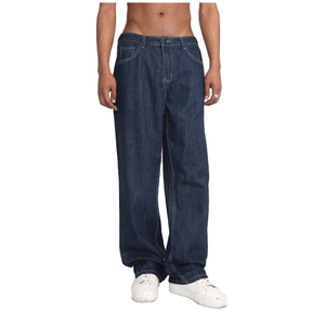 APO กางเกงยีนส์วินเทจของผู้ชายกางเกงยีนส์ขาตรงขาตรงแนวสตรีทสูงสไตล์อเมริกันทันสมัยฤดูร้อนหรูหรา - Product Image 4