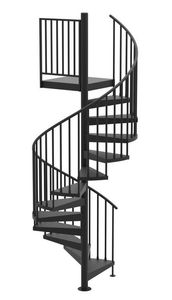 <span class=keywords><strong>Escalier</strong></span> en colimaçon compact, gain de place, <span class=keywords><strong>escalier</strong></span> à virages fluides pour appartement en mezzanine, extérieur - Product Image 2