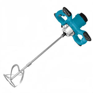 Mélangeur de peinture électrique RYNEX, 6 vitesses, mélangeur à mortier portatif, vitesse variable de 0 à 1000 tr/min, moteur en cuivre pur pour peinture, plâtre, ciment - Product Image 1