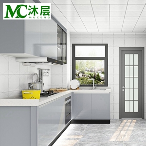 Ensemble complet d'armoires de <span class=keywords><strong>cuisine</strong></span>, <span class=keywords><strong>meuble</strong></span> de rangement au design moderne et luxueux avec îlot de <span class=keywords><strong>cuisine</strong></span>, garde-manger pour l'amélioration de l'habitat - Product Image 3