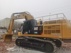 Excavadora pesada sobre orugas usada CAT349D de segunda mano, bomba hidráulica de motor Cummins de 49 toneladas, precio barato, buen rendimiento de trabajo - Product Image 2