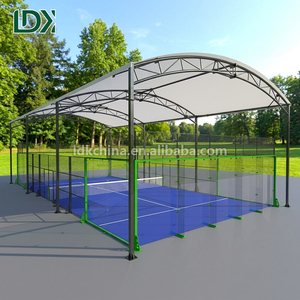 LDK Sports Equipment Indoor Panoramic Cancha De Padel Proveedor Hierba Artificial Pista De Padel Personalizada Con Techo - Product Image 5