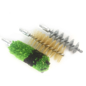 3-Piece 16Ga Replacement Tube <b>Brushes</b> Steel <b>Wire</b> Nylon Handle Cleaning Tool <b>Brush</b> Set For Hardware Maintenance - Product Image 3