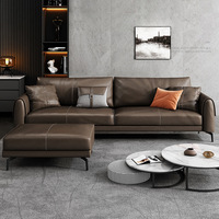 Wohn möbel günstigen Preis einfachen Stil Leders ofa Set italienisches Leder Schnitts ofa Set für Wohnzimmer zum Verkauf