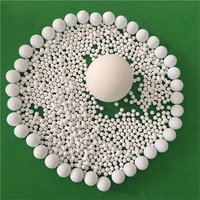 Billes de porcelaine pour l'industrie chimique de la marque ZY, 3-50 mm, 99 % alumine haute pureté, pour le broyage dans les usines d'engrais