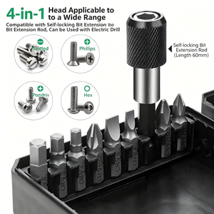 Spiral Flute Extractor 5 18mm Metric Damaged Screw <b>Remover</b> 6.35mm 1 4 Interface For Electric Drill Use - Product Image 2