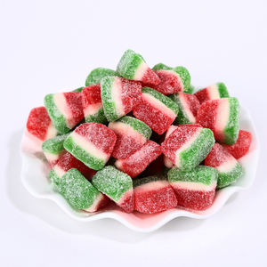 Grosir Pola Baru Permen Gummies Rasa Persik Halal Rasa Buah Makanan Ringan Q Peluru Manis Warna-warni Gummi - Product Image 4