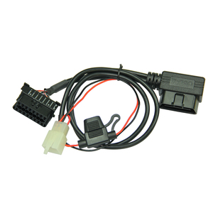 Câble séparateur OBDII/OBD II Y 16 broches/voies OBD2 1 mâle vers 2/femelle double Connecteur d'extension pour Mercedes Benz <span class=keywords><strong>MB</strong></span> BMW Voiture - Product Image 3