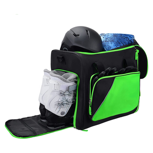 Sac de transport pour chaussures de <span class=keywords><strong>ski</strong></span> en polyester, sac de transport pour <span class=keywords><strong>casque</strong></span> de <span class=keywords><strong>ski</strong></span>, accessoires de <span class=keywords><strong>ski</strong></span>, sac de rangement pour chaussures avec poignée rembourrée pour chaussures de <span class=keywords><strong>ski</strong></span> - Product Image 1