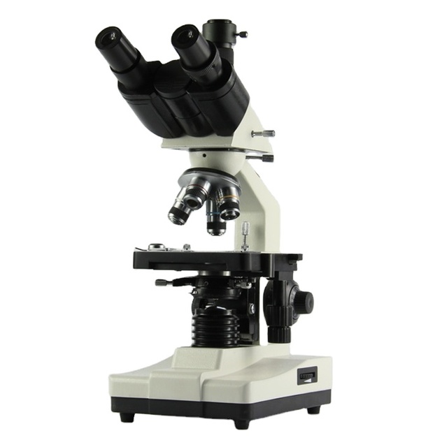 Optical Instrument Biological Microscope with Compensation Free Trinocular Head XSP-100SM