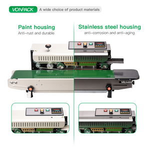 FR-900 tự động ngang Túi Nhựa nhiệt niêm phong máy ban nhạc liên tục niêm phong máy - Product Image 6