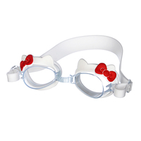 Lunettes de natation enfant forme crabe dessin animé Anti buée Protection UV réglable nez enfants lunettes de natation