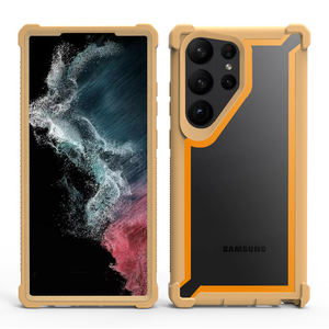 Custodia <span class=keywords><strong>trasparente</strong></span> In plastica ibrida 2 In 1 di vendita calda per <span class=keywords><strong>Samsung</strong></span> galaxy S23 <span class=keywords><strong>Cover</strong></span> per cellulare Ultra antiurto per <span class=keywords><strong>Samsung</strong></span> s22 s21 - Product Image 6