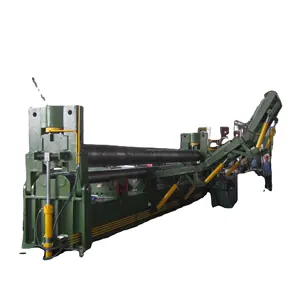 8x9000mm plate rolling machine W11-8x9000 three roller plate bending machine for tank car