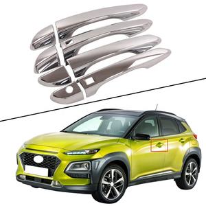 Copertura della maniglia della porta esterna ABS Chrome per <span class=keywords><strong>Kona</strong></span> 2018 2019 WZXD accessori - Product Image 1