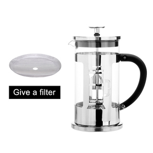 <span class=keywords><strong>Cafetière</strong></span> en verre <span class=keywords><strong>Pyrex</strong></span> de voyage de mode <span class=keywords><strong>cafetière</strong></span> avec presse française camping - Product Image 3