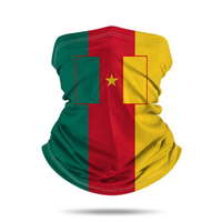 Cache-cou tubulaire de haute qualité avec motif drapeaux du Liban, de la Croatie, du Koweït, du Qatar, du Cameroun et de plusieurs pays – Vente en gros personnalisée