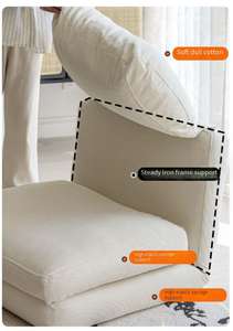 Sofá Modular Seccional para Sala de Estar, Sofá Perezoso Comprimido de Venta Caliente, Sillón Individual de Suelo, Sofá Perezoso - Product Image 6