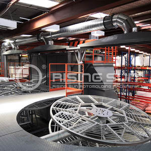 Nouvelles pièces en plastique creuses de grande conception faisant la machine de rotomoulage de navette à vendre - Product Image 2