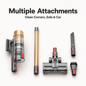 Aspirateur balai sans fil OEM ODM, forte aspiration 37KPa, batterie 2200mAh, jusqu'à 40 minutes d'autonomie, aspirateur portatif léger - Product Image 3