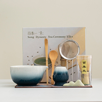 Ensemble de 8 pièces en céramique et porcelaine japonaise, moderne, de haute qualité, multi-couleurs, effet ombré, écologique, durable et portable