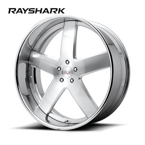 Rines Forjados RS Custom de 2 Piezas DUB 5x115 5x120.7 6x135 de <span class=keywords><strong>22</strong></span>-26 Pulgadas con <span class=keywords><strong>5</strong></span> Radios para Chrysler 300C Ford Expedition Impala - Product Image 2