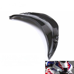 Cache-phare avant inférieur 100 % carbone sec 3K, carénage de phare de rechange brillant, pièces de modification compatibles avec moto sportive 2021+ - Product Image 1