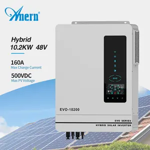 Inverter ibrido off grid 5kva inverter di potenza da 24v cc a 220v ca 10000 watt